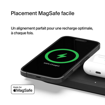 Station d'accueil BELKIN MagSafe 3 en 1 Noir