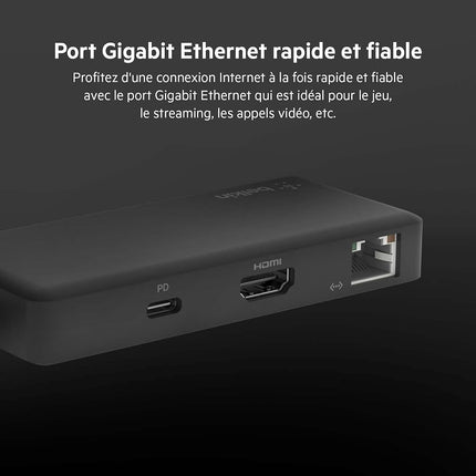 Station d'accueil BELKIN USB-C multiport 5-en-1
