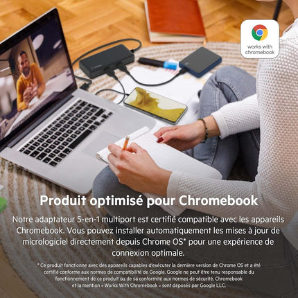 Station d'accueil BELKIN USB-C multiport 5-en-1
