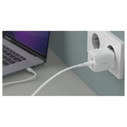 Chargeur BELKIN USB-C 45W Blanc