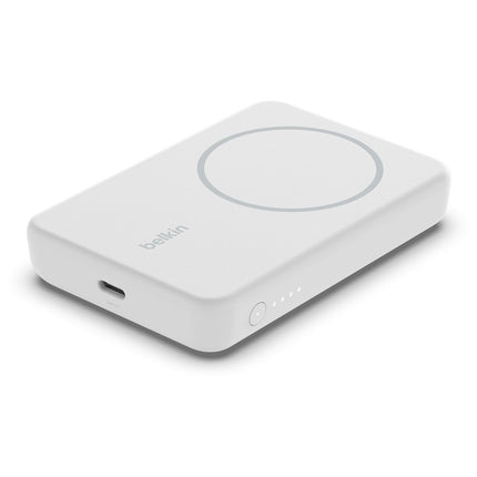 Batterie externe BELKIN 5000 mAh sans fil MagSafe blanc