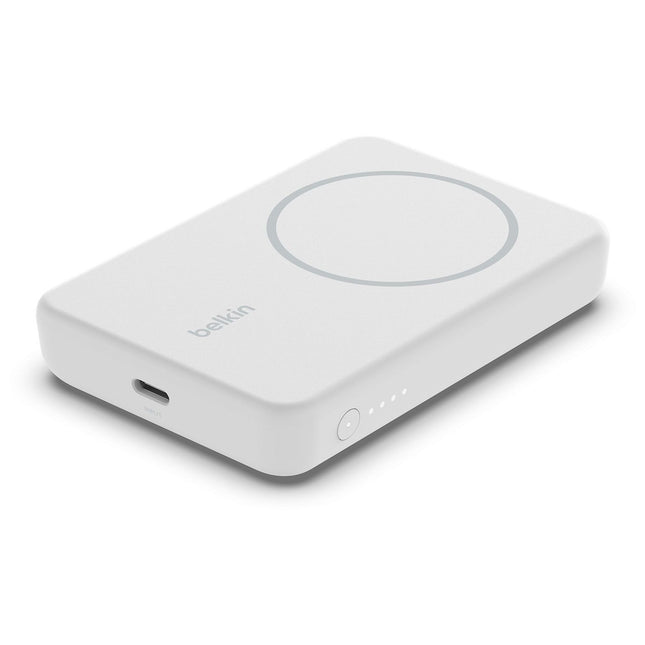 Batterie externe BELKIN 5000 mAh sans fil MagSafe blanc
