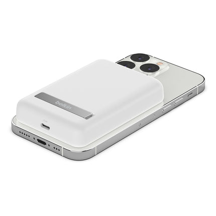 Batterie externe BELKIN 5000 mAh sans fil MagSafe blanc
