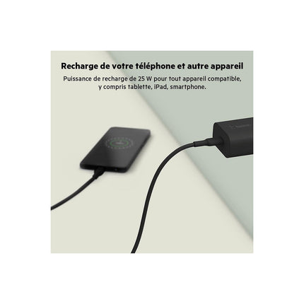 Chargeur BELKIN USB-C 25W Noir