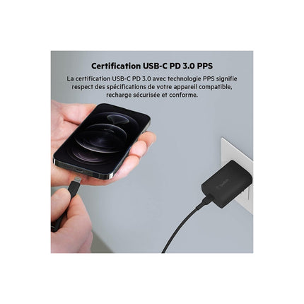 Chargeur BELKIN USB-C 25W Noir