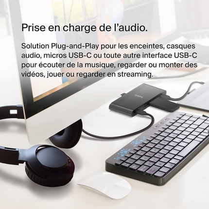 Hub BELKIN USB-C 4 ports