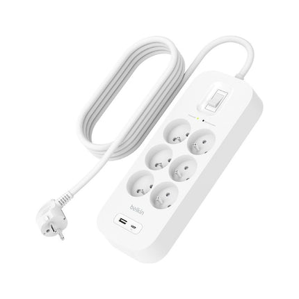 Multiprise BELKIN 6 prises + USB-C et USB-A