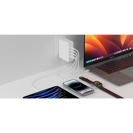 Chargeur secteur BELKIN 4 ports 140W UK+EU+US plug