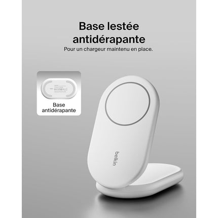 Chargeur induction BELKIN induction 15W blanc