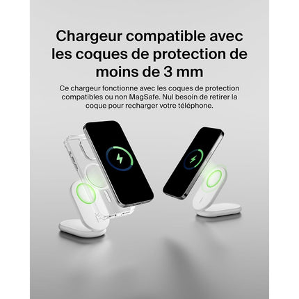 Chargeur induction BELKIN induction 15W blanc