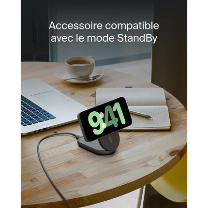 Chargeur induction BELKIN induction 15W 2en1 noir