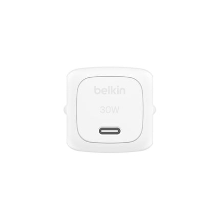 Chargeur BELKIN 30W USB charge rapide PPS Blanc