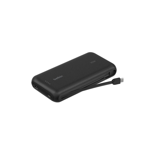 Batterie externe BELKIN 20000 mAh avec cable USB-C intégre noir