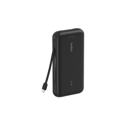 Batterie externe BELKIN 20000 mAh avec cable USB-C intégre noir