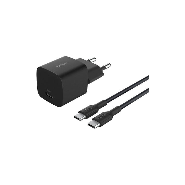Chargeur BELKIN 25W avec cable USB-C Noir