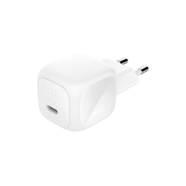 Chargeur BELKIN 45W USB charge rapide PPS blanc