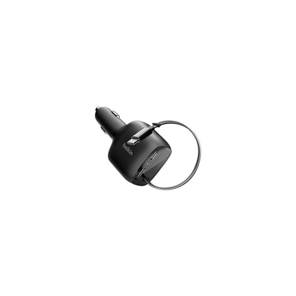 Chargeur allume cigare BELKIN 75W avec cable retractable