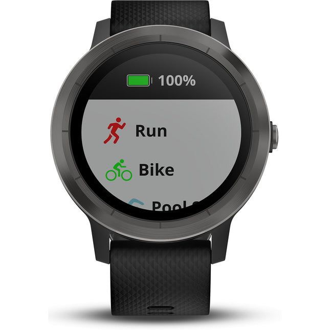 Montre sport GARMIN Vivoactive 3 gray/noir Reconditionné