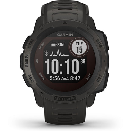 Montre sport GARMIN Instinct Solar Graphite Reconditionné