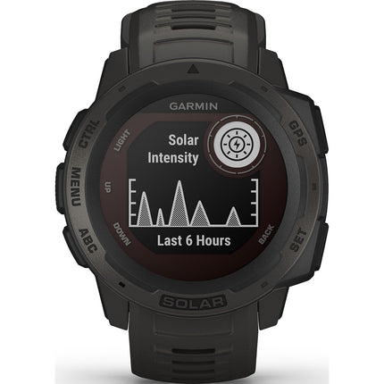 Montre sport GARMIN Instinct Solar Graphite Reconditionné