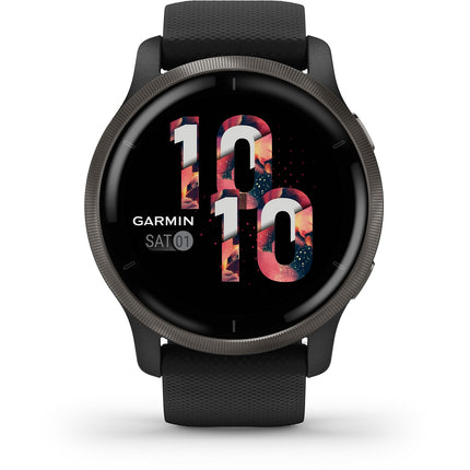 Montre sport GARMIN Venu 2 Grey avec bracelet noir Reconditionné