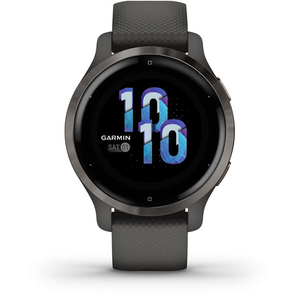 Montre sport GARMIN Venu 2S Grey avec bracelet gris fonce