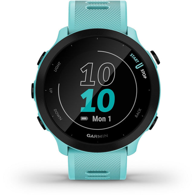 Montre sport GARMIN Forerunner 55 Running GPS BT 42 mm Vert d'eau