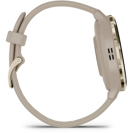 Montre sport GARMIN Venu 3S Sport et santé GPS AMOLED BT 41 mm French gray + Cream Gold