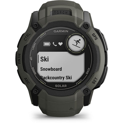 Montre sport GARMIN Instinct 2X Solar Moss Reconditionné