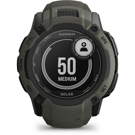 Montre sport GARMIN Instinct 2X Solar Moss Reconditionné