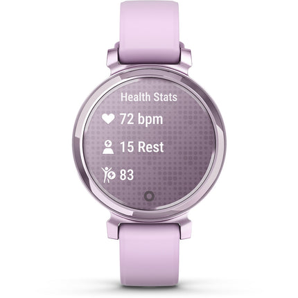 Montre connectée GARMIN Lily 2 lilas bracelet silicone lilas