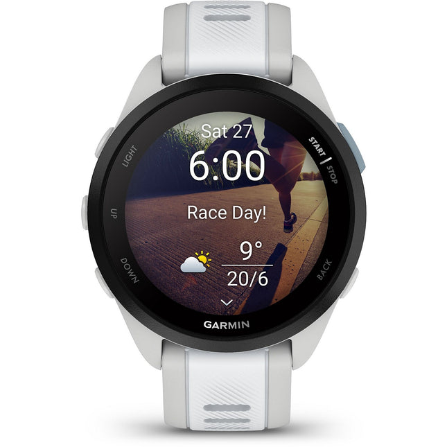Montre sport GARMIN Forerunner 165 Gris clair / blanc