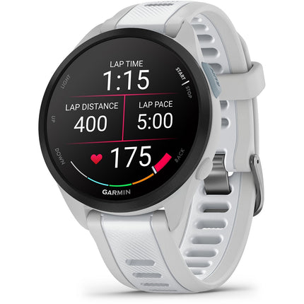 Montre sport GARMIN Forerunner 165 Gris clair / blanc