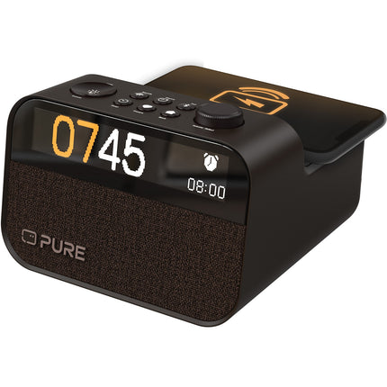 Simulateur d'aube PURE Moment Charge Coffee Black