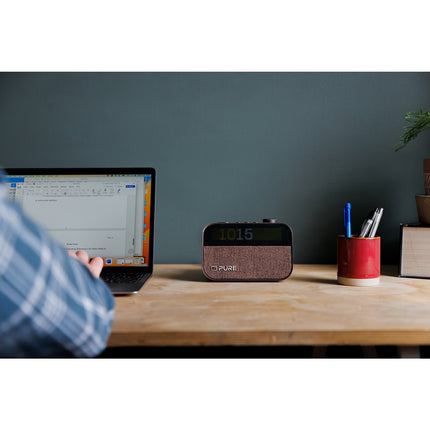 Simulateur d'aube PURE Moment Charge Coffee Black