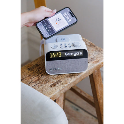 Simulateur d'aube PURE Moment Charge Coffee Black