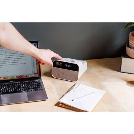 Simulateur d'aube PURE Moment Charge Coffee Black