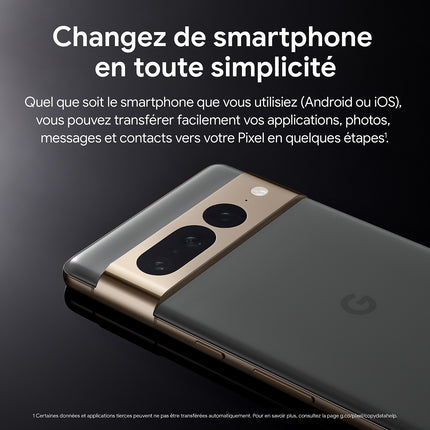 Smartphone GOOGLE Pixel 7 Pro Noir 128Go 5G