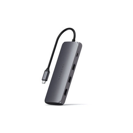 Hub USB C SATECHI USB-C Hybrid Multiport gris