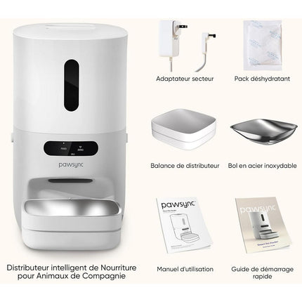 Distributeur de croquettes PAWSYNC Smart Pet Feeder PAWP0001EUN