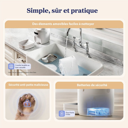 Distributeur de croquettes PAWSYNC Smart Pet Feeder PAWP0001EUN