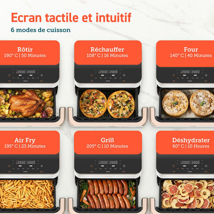Friteuse sans huile COSORI Twinfry Chef Edition KOSP0042EUN 10 L