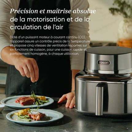 Friteuse sans huile COSORI ICONIC™ Single - 6,2 L, connecté
