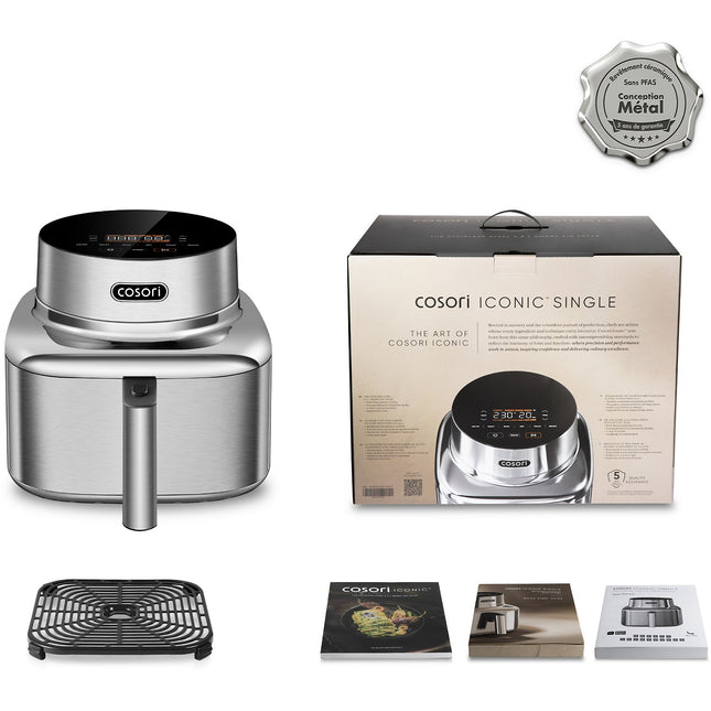 Friteuse sans huile COSORI ICONIC™ Single - 6,2 L, connecté