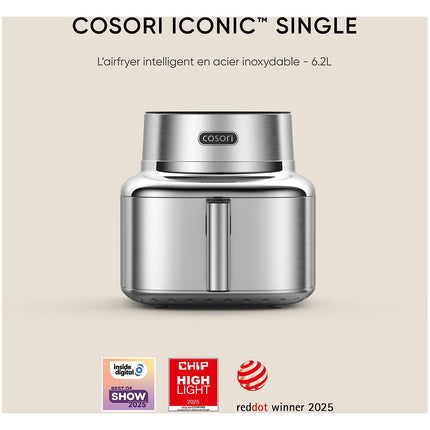 Friteuse sans huile COSORI ICONIC™ Single - 6,2 L, connecté