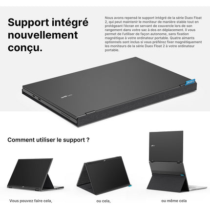 Ecran pc portable MOBILE PIXELS Duex Float 2 Pro 16" QHD 120Hz IPS