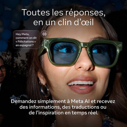 Lunettes connectées META Adventurer