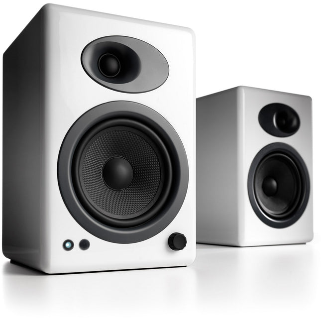 Enceinte bibliothèque AUDIOENGINE A5+ Laqué blanc