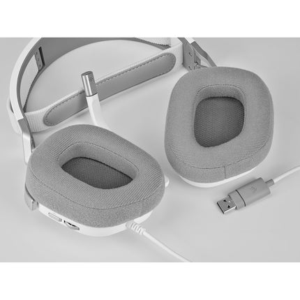 Casque gamer CORSAIR HS80 RGB USB White
