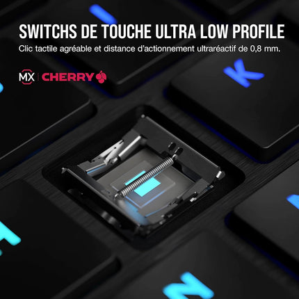 Clavier gamer sans fil CORSAIR K100 AIR Wireless